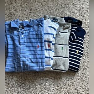 Men’s Ralph Lauren Striped Polo Shirts (Multiple Colors Available).